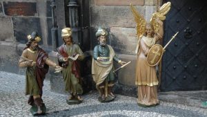 le figure del calendario orologio di Praga